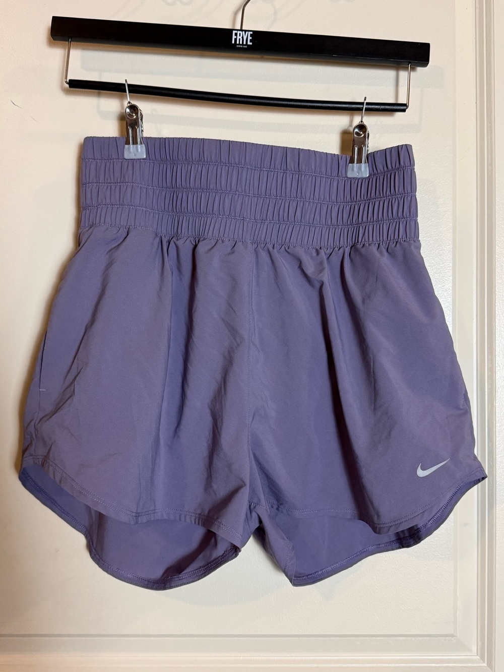 Nike Women's 2.5 Inch Lavender Athletic Shorts